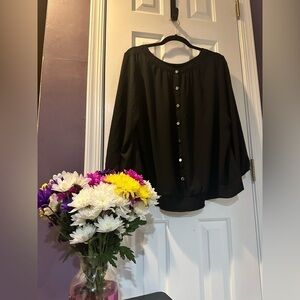 Ny & Company Semi sheer blouse
